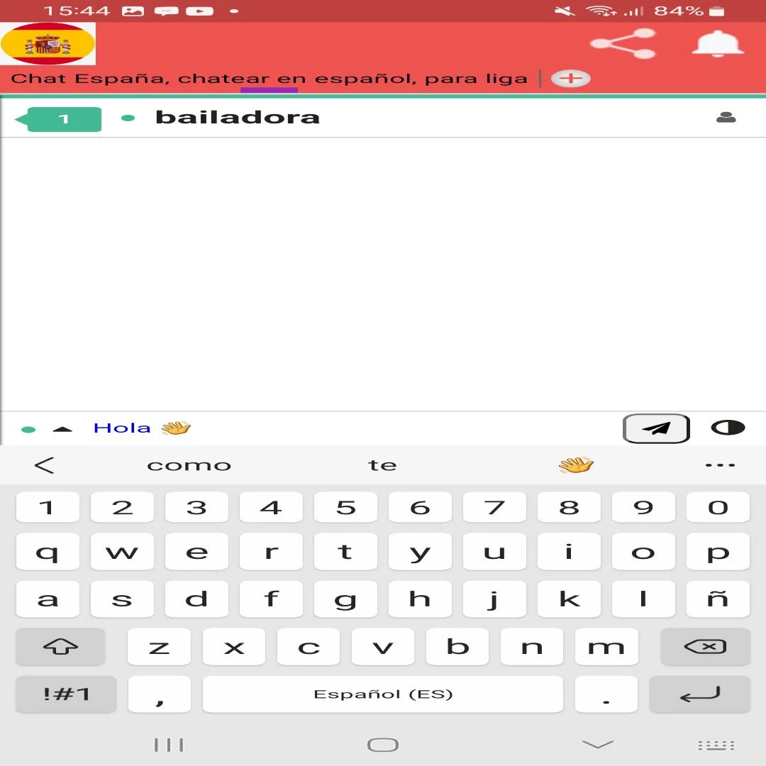 Chat España screenshot